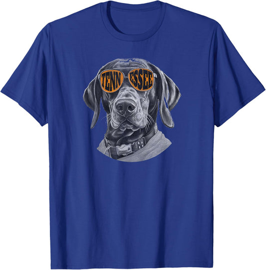 Tennessee Coonhound Dog Sport Lovers | Tennessee Tri Stars Women Kids T-Shirt - T-Shirt | Royal