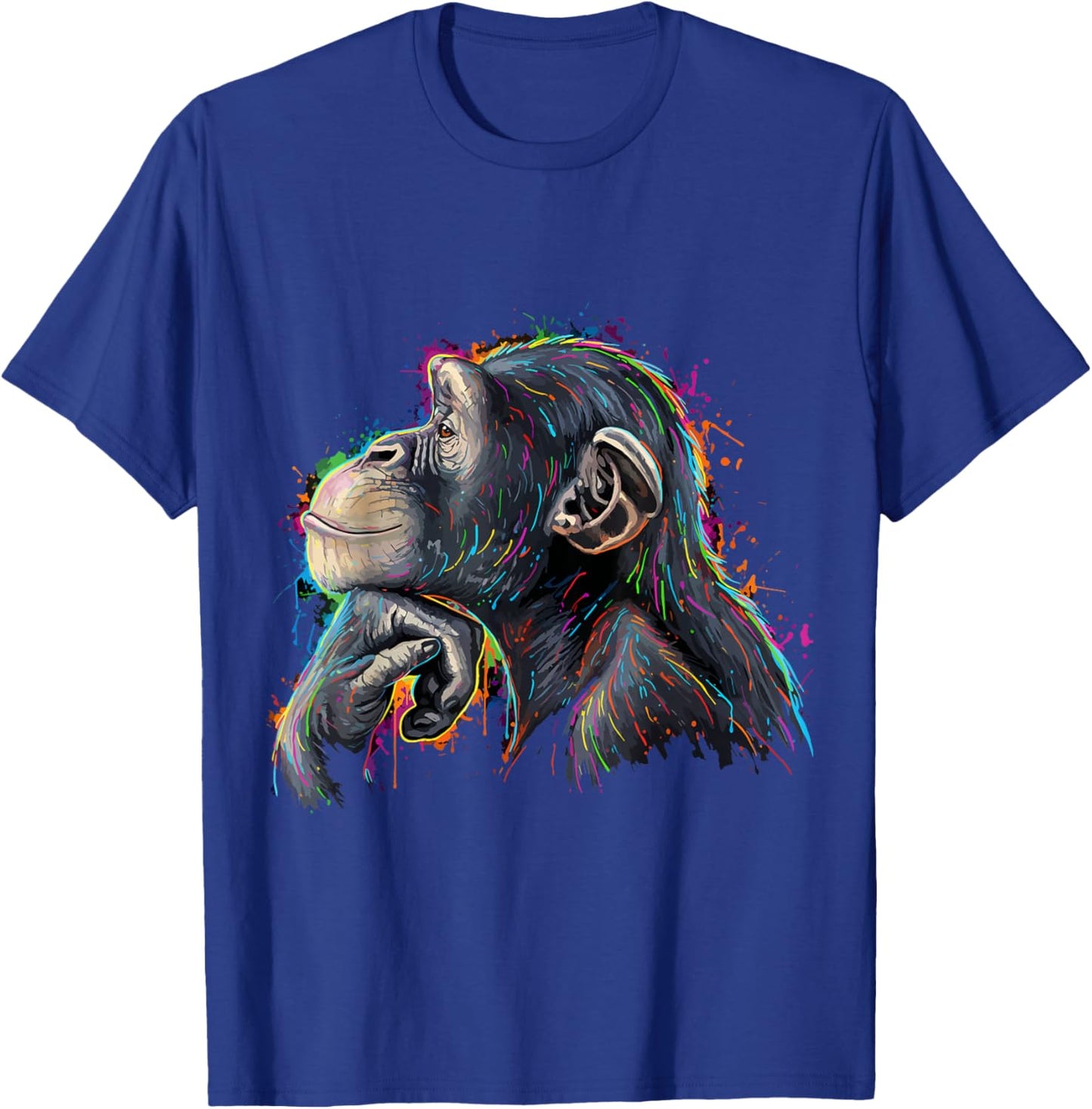 Rage Bait Monkey Lion Funny Brain Rot Viral Meme Gen Alpha T-Shirt - T-Shirt | Royal