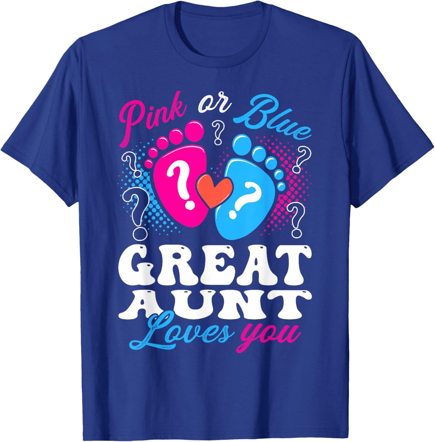 Gender Reveal T-Shirt - T-Shirt | Royal