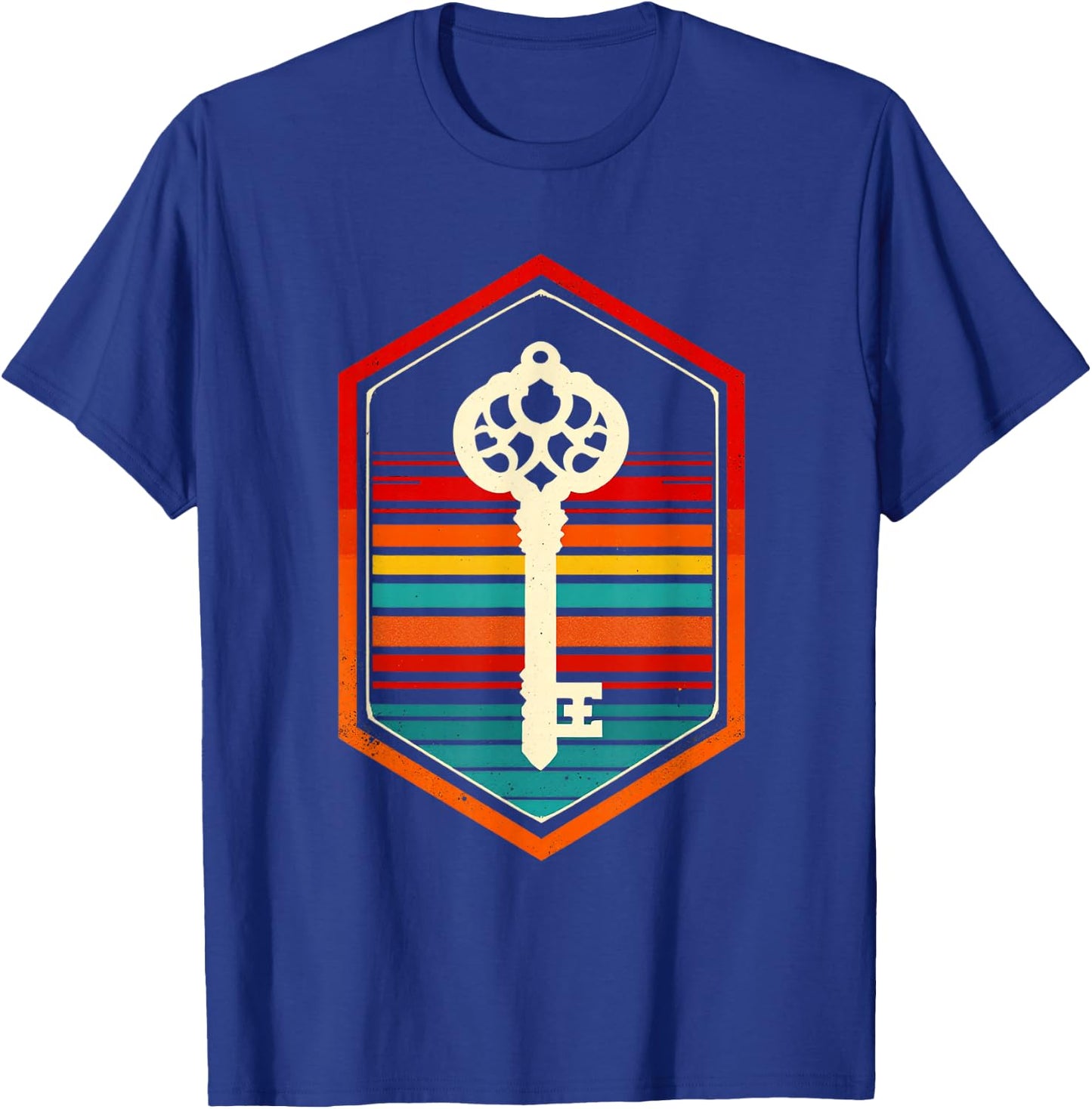 Vintage Key T-Shirt - T-Shirt | Royal