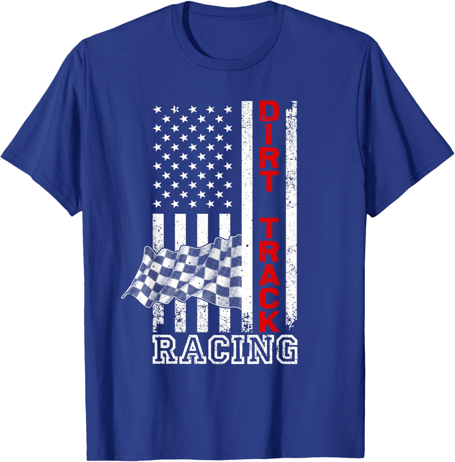 Cool Late Model Dirt Track Racing Gift Women Racers T-Shirt - T-Shirt | Royal
