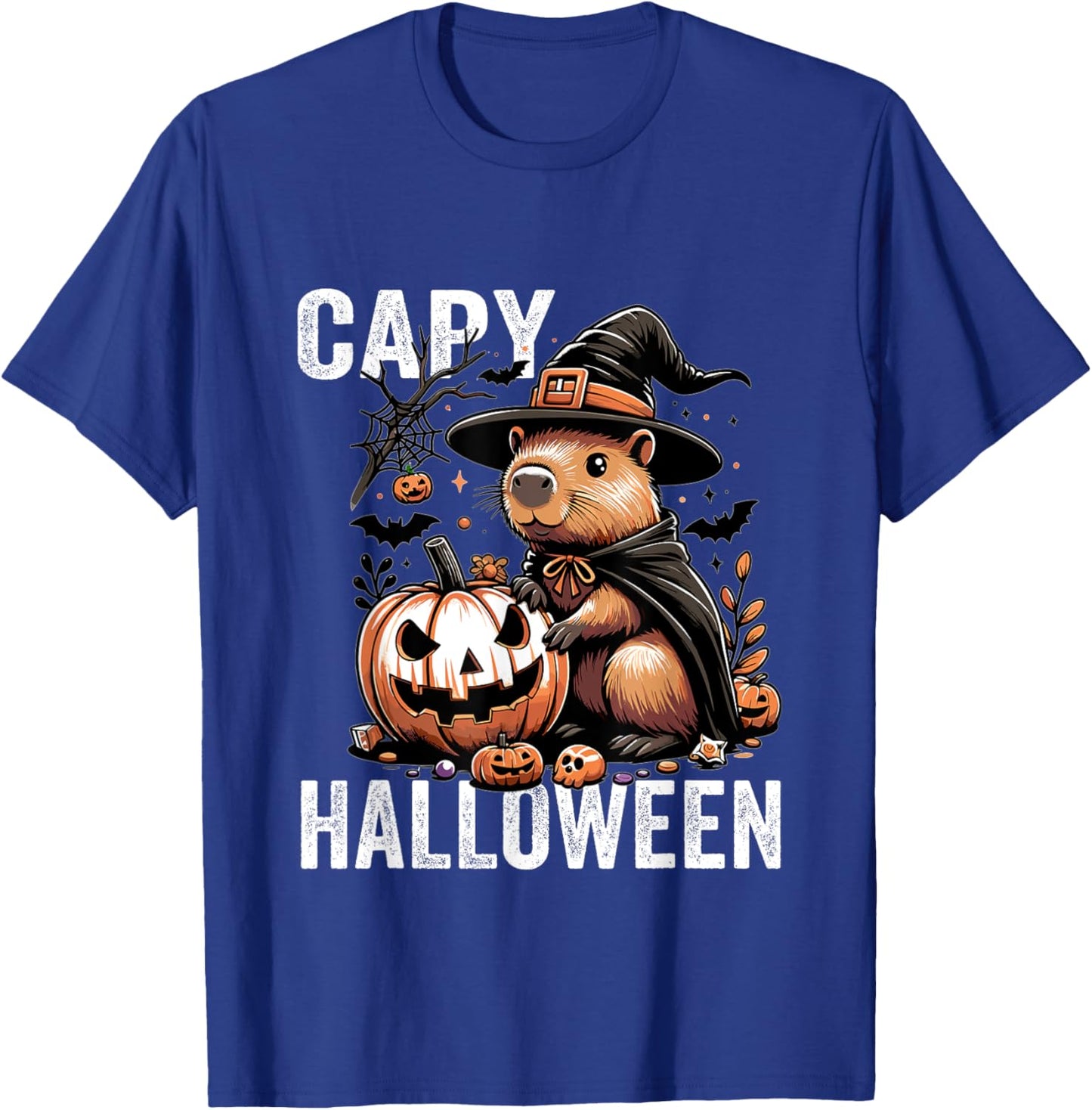 Capy Halloween Capybara Costume T-Shirt - T-Shirt | Royal