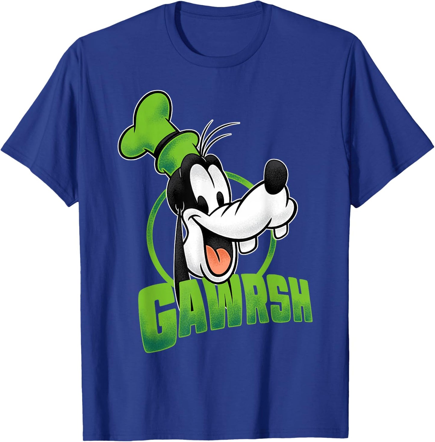 Disney Mickey and Friends Goofy Gawrsh Portrait Small T-Shirt - T-Shirt | Royal