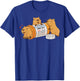 Funny Capybara Anti Depressant Zoo Boys Girls Kids T-Shirt - T-Shirt | Royal