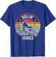 Retro Vintage Rollin with My Homies Roller Skating T-Shirt - T-Shirt | Royal