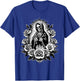 Santa Muerte Mexican Floral Saint Death T-Shirt - T-Shirt | Royal