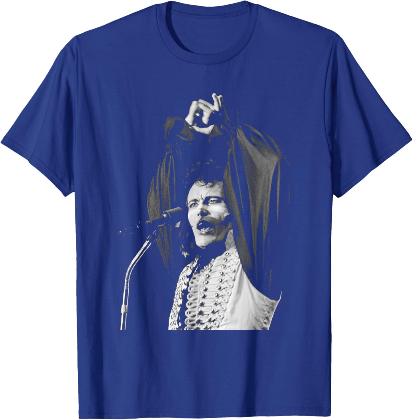 Adam and The Ants Live Stand and Deliver 1981 T-Shirt - T-Shirt | Royal