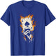 Ace Of Spades Burning - Vintage Favorite Card Game Lover T-Shirt - T-Shirt | Royal
