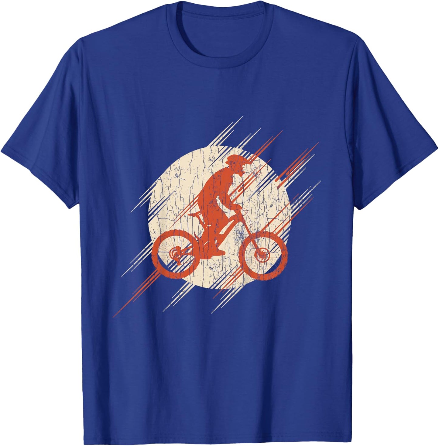 Kids Mountain Bike Cycling Gifts Youth Boys T-Shirt - T-Shirt | Royal