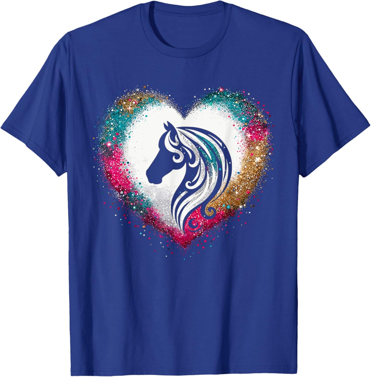 Horse lover Equestrian For Cowgirl T-Shirt - T-Shirt | Royal