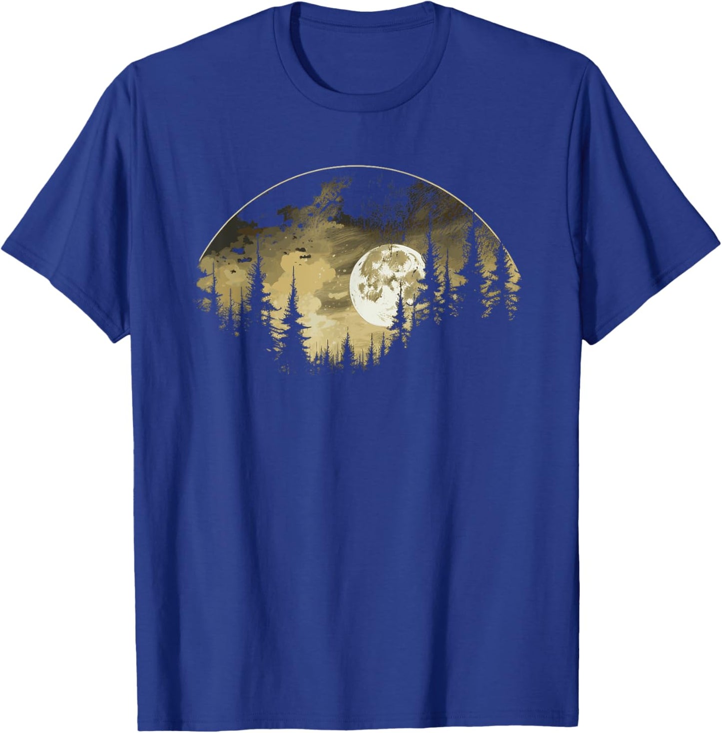 Forest trees nature T-Shirt - T-Shirt | Royal