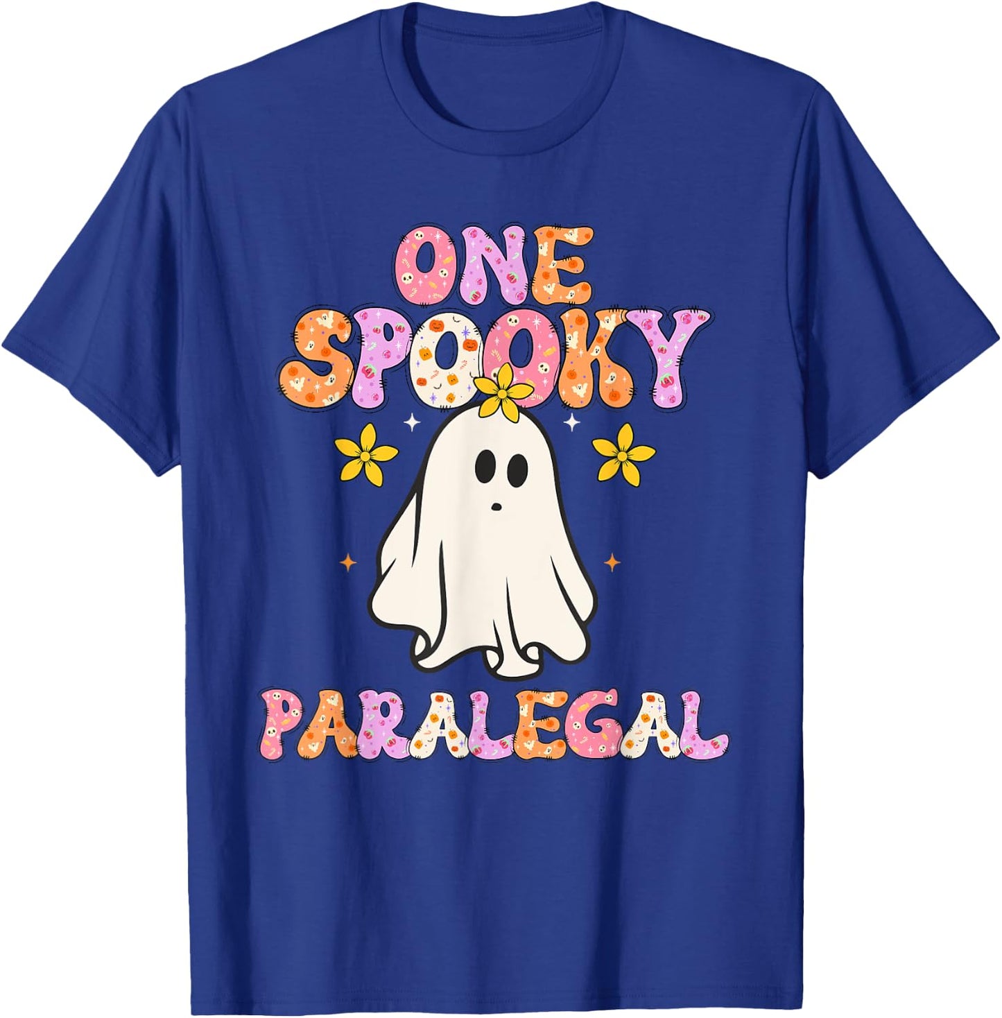 Paralegal Halloween Spooky Paralegal T-Shirt - T-Shirt | Royal