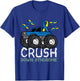 Monster Truck Crush Down Syndrome Awareness Boys Kid Toddler T-Shirt - T-Shirt | Royal