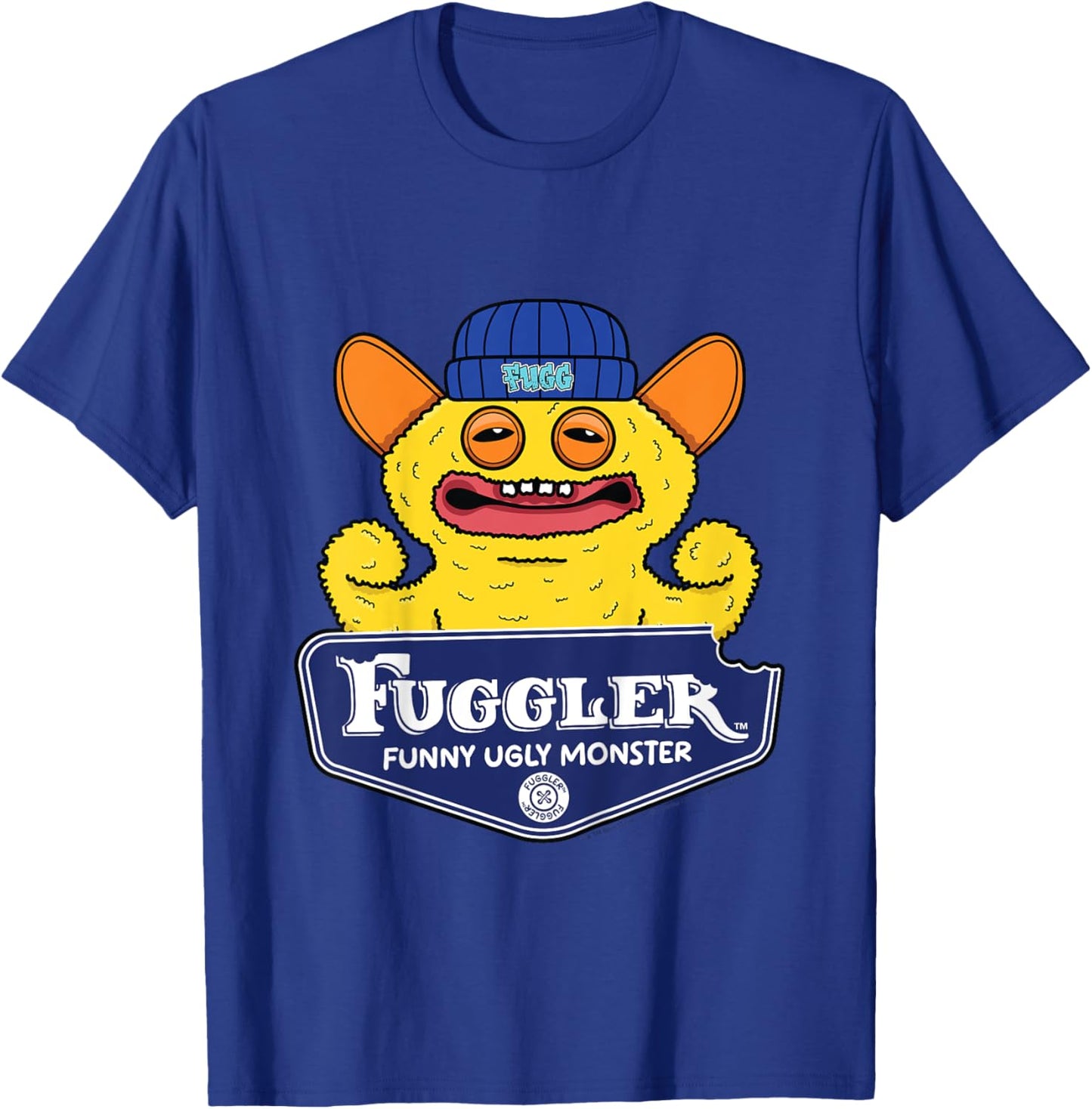 Kids Fuggler Grin Grin Funny Ugly Monsters Kids T-Shirt - T-Shirt | Royal