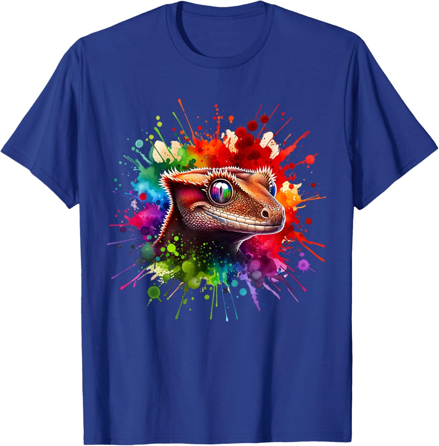 Kronengecko Gecko Echse Kronengecko T-Shirt - T-Shirt | Royal