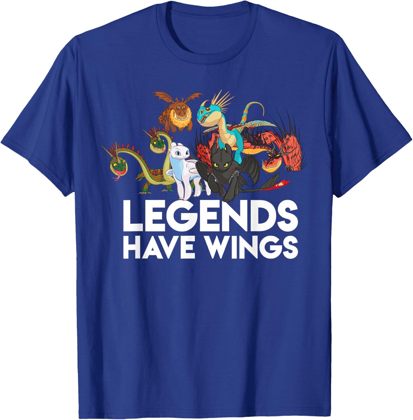 How to Train Your Dragons 3 Hidden World Legends Have Wings T-Shirt - T-Shirt | Royal