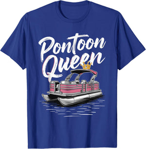 Pontoon Queen T-Shirt - T-Shirt | Royal
