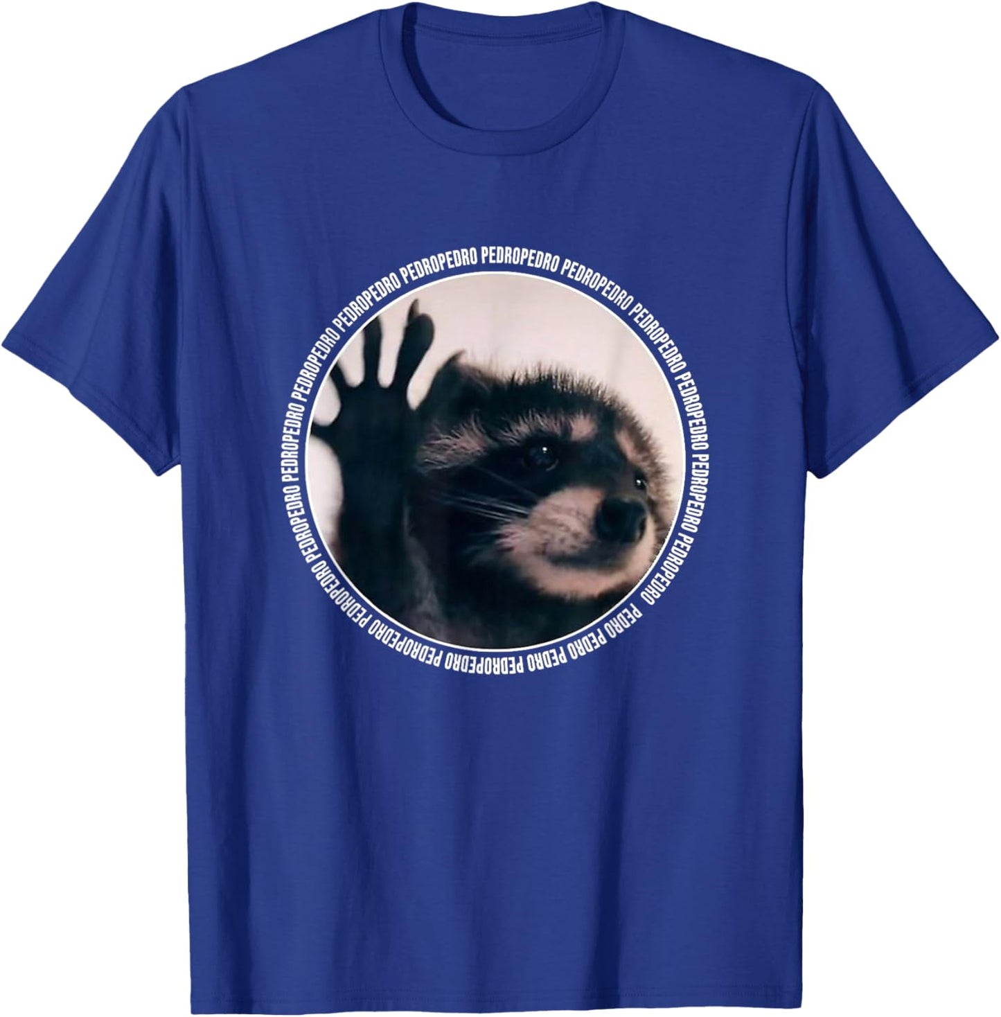 Pedro Funny Raccoon Dancing Meme T-Shirt - T-Shirt | Royal