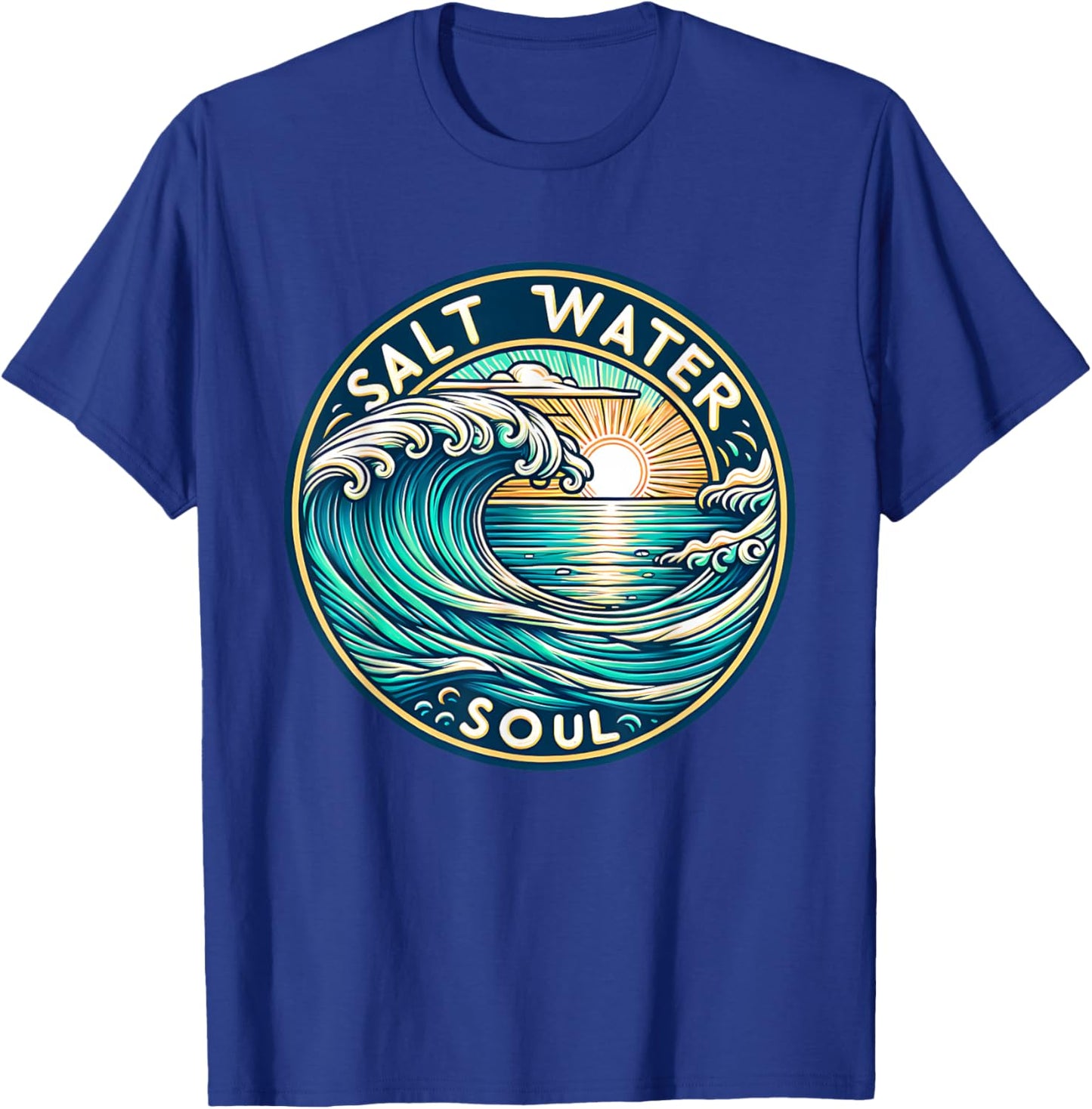 Saltwater Soul T-Shirt - T-Shirt | Royal