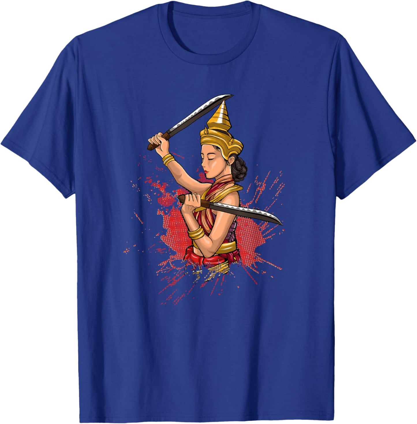 Cambodia Cambodian Proud Khmer Flag Bokator Material Arts T-Shirt - T-Shirt | Royal