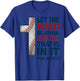 Let Field Be Joyful Christian Baseball Boy Youth Bible Verse T-Shirt - T-Shirt | Royal