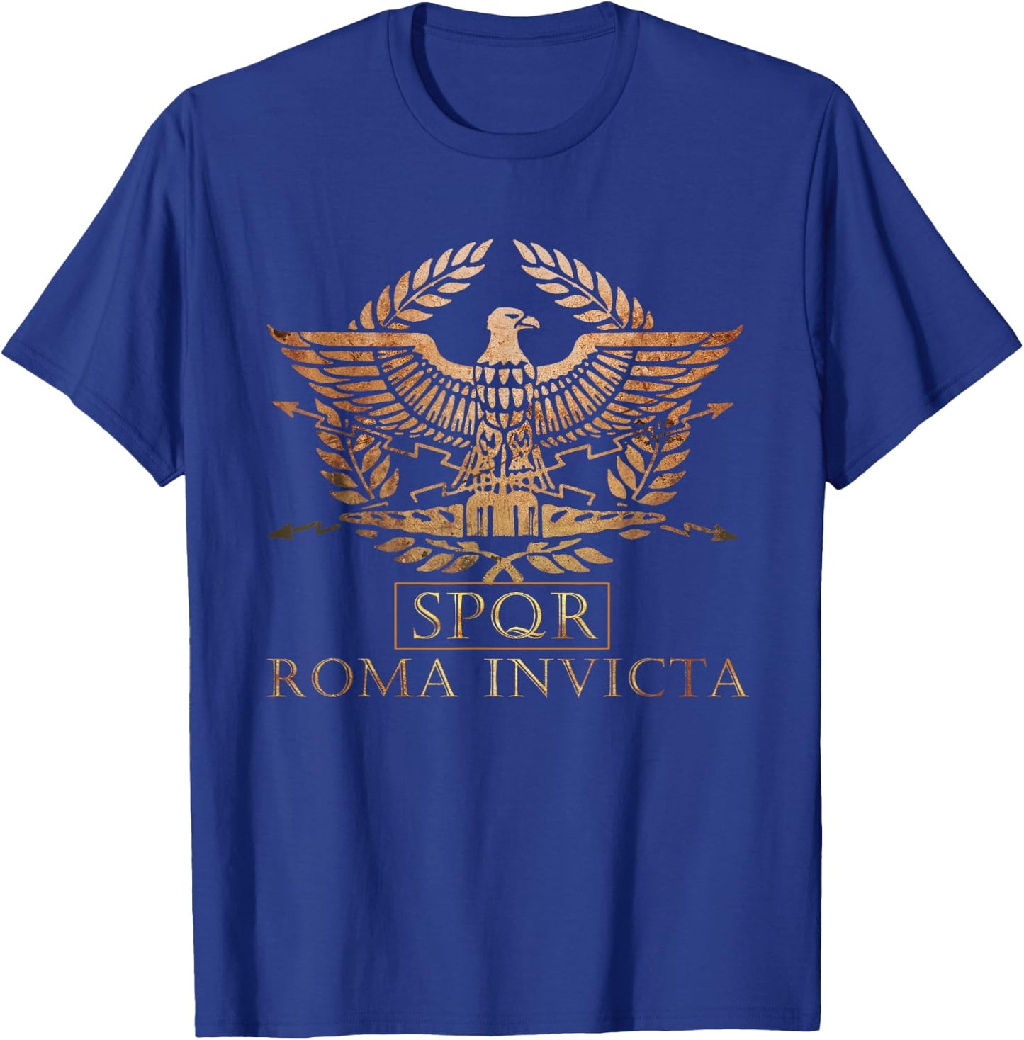 SPQR - Roma Invicta - Unconquered Rome T-Shirt - T-Shirt | Royal