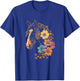 Horse Flowers Horseback Riding Cowgirl Equestrian Horse T-Shirt - T-Shirt | Royal