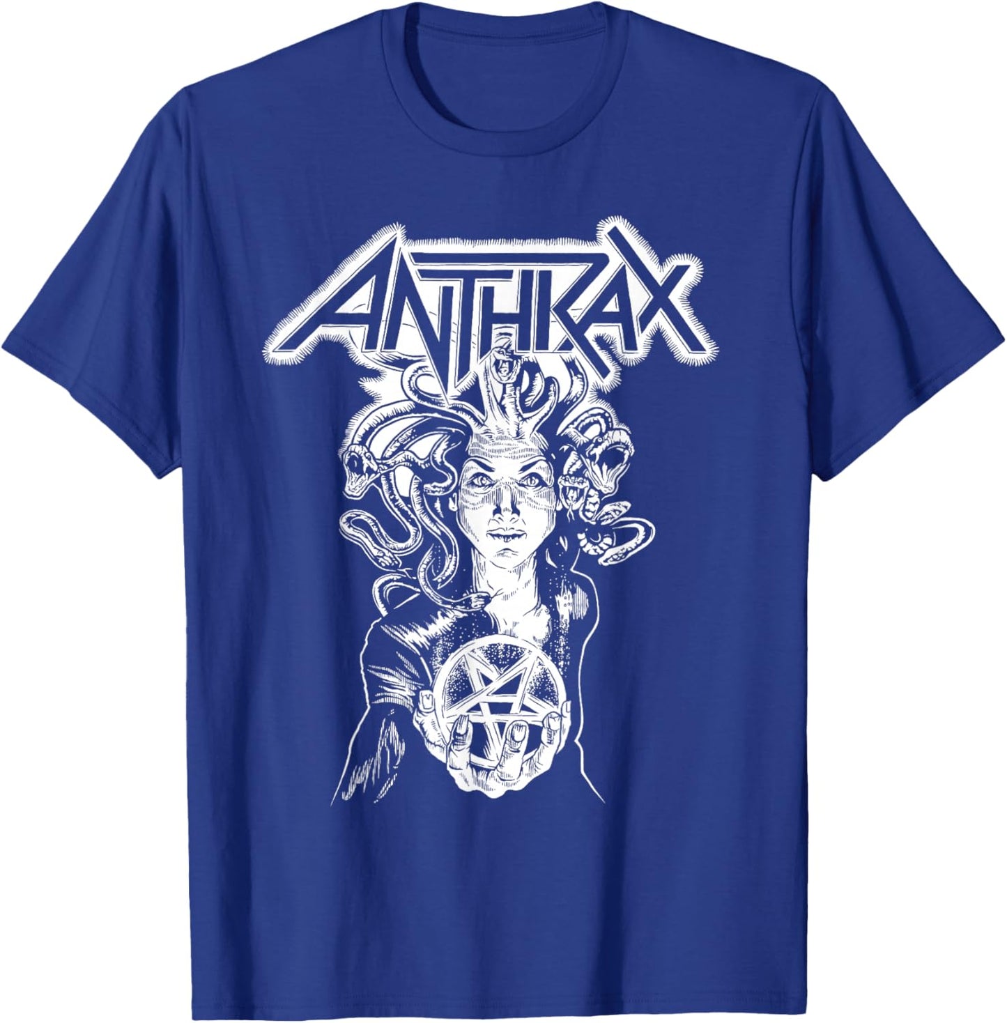 Anthrax Disease Hand T-Shirt - T-Shirt | Royal
