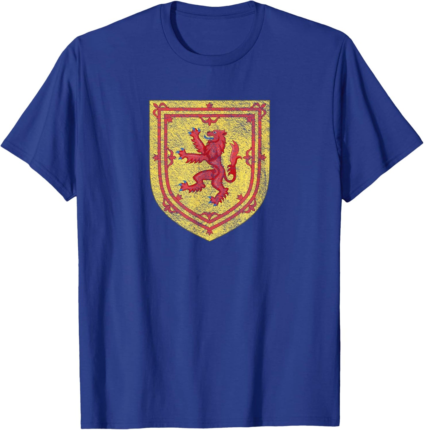 Scottish Lion Emblem Scotland Flag Coat of Arms Independence T-Shirt - T-Shirt | Royal