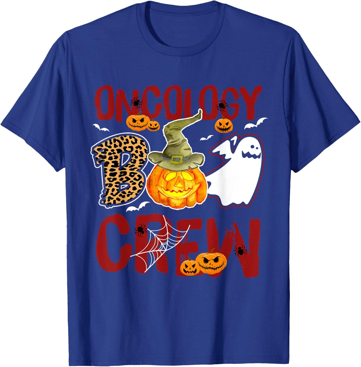 Oncology Boo Crew Halloween Oncologist match costume T-Shirt - T-Shirt | Royal