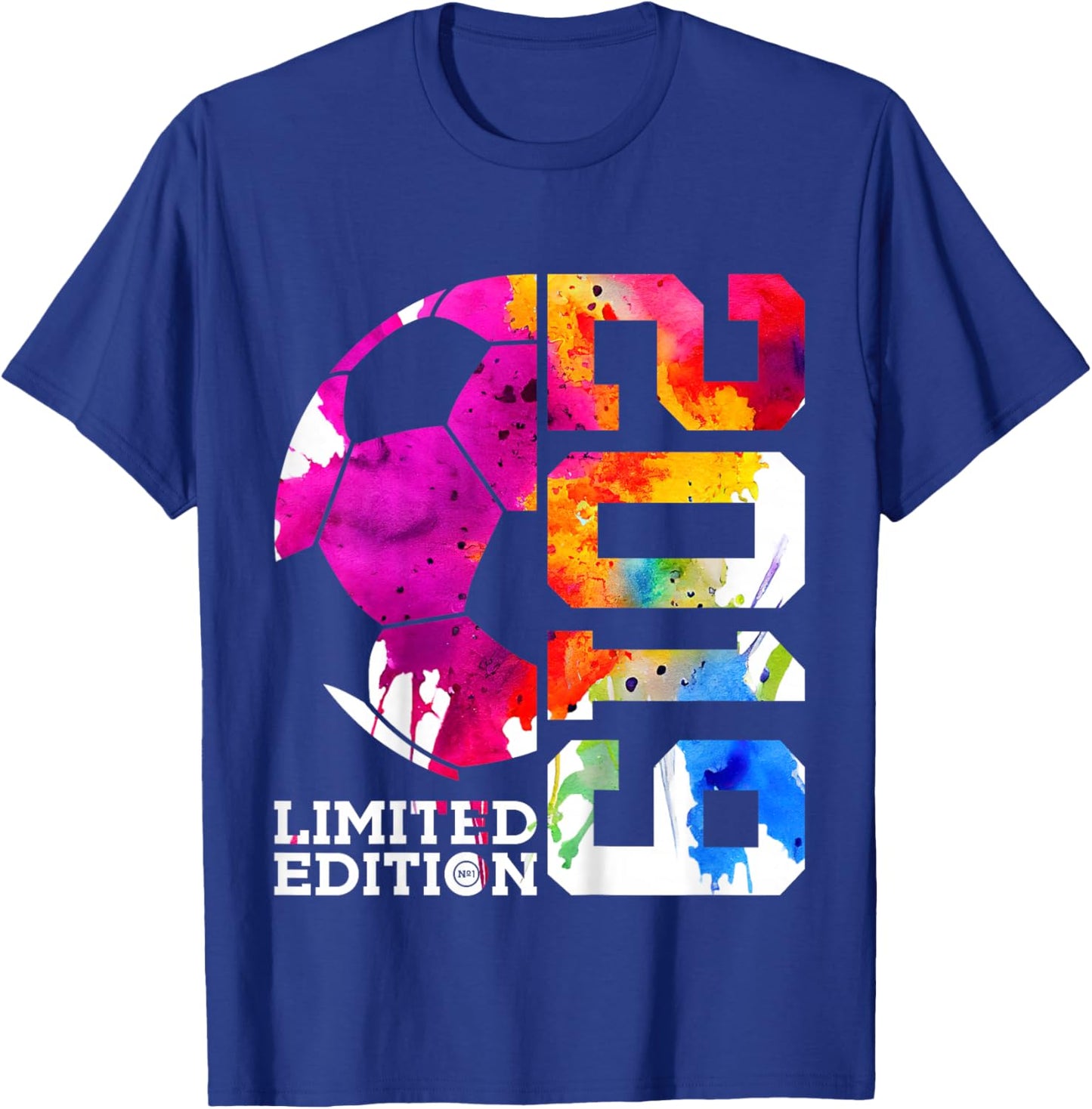7th BIRTHDAY SOCCER LIMITED EDITION 2019 T-Shirt - T-Shirt | Royal
