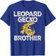 Leopard Gecko Brother lizard Reptiles Common leopard gecko T-Shirt - T-Shirt | Royal