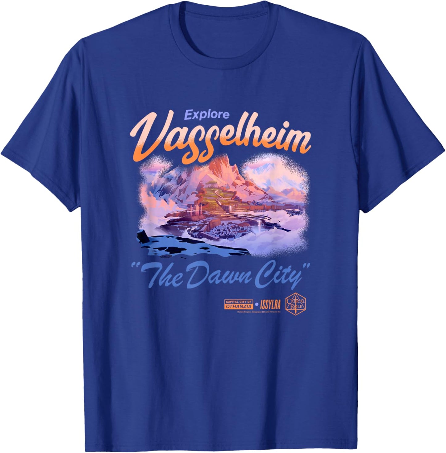 The Legend of Vox Machina Explore Vasselheim T-Shirt - T-Shirt | Royal