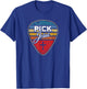Retro Guitarist Guitar Pick Christian Music Jesus T-Shirt - T-Shirt | Royal