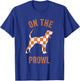 Hound On The Prowl Tennessee Dog TN Home State Volunteers T-Shirt - T-Shirt | Royal