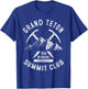 Grand Teton National Park Summit Club I Climbed Grand Teton T-Shirt - T-Shirt | Royal