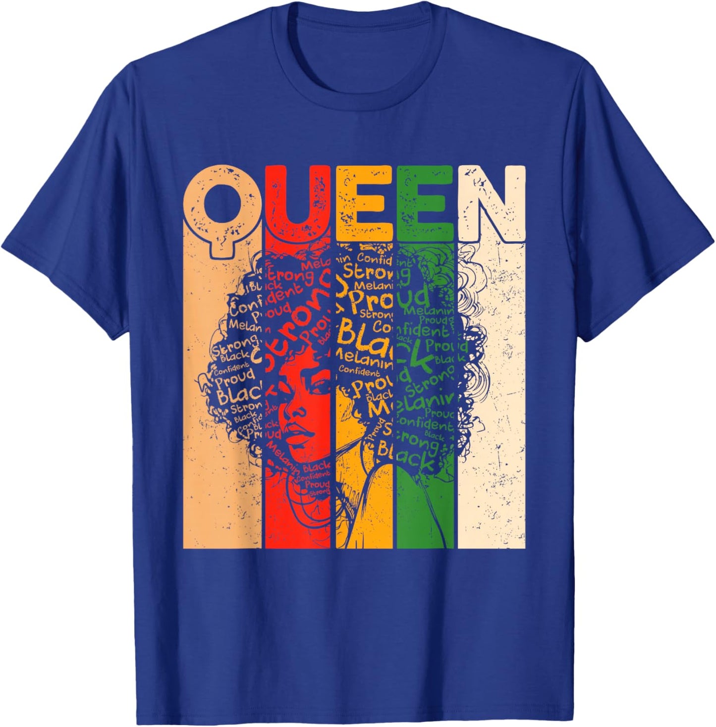 Juneteenth Black History African Queen Freedom 1865 T-Shirt - T-Shirt | Royal