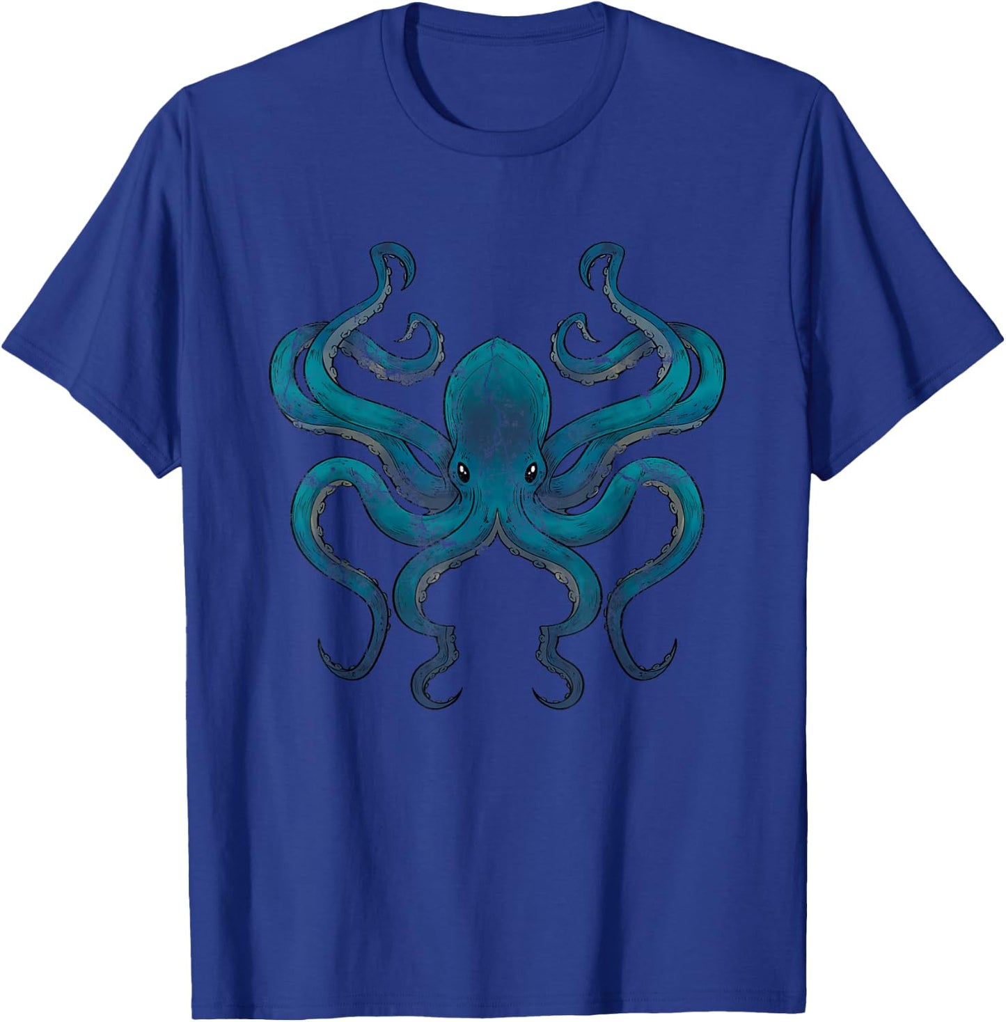 Underwater World Animal Gift Octopus T-Shirt - T-Shirt | Royal