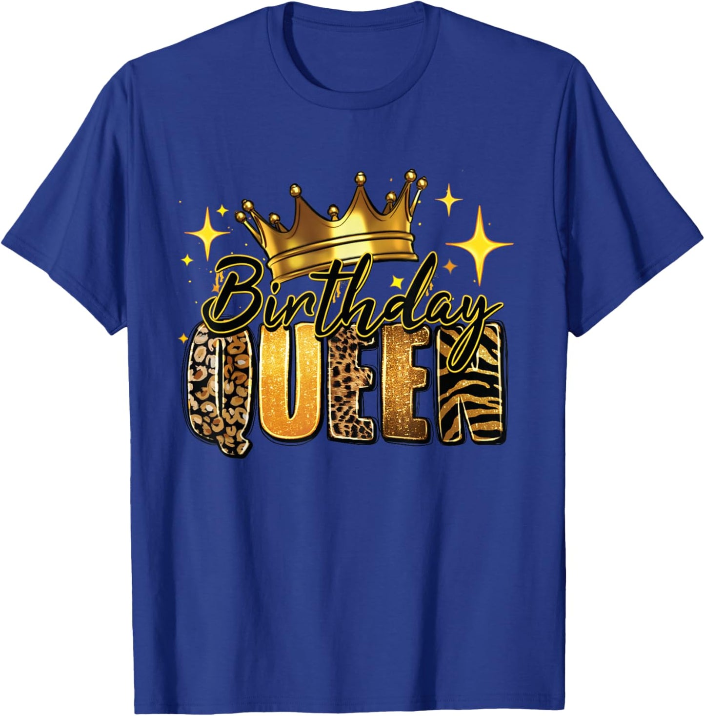 Birthday Queen Cool Couples Matching Birthday Party T-Shirt - T-Shirt | Royal