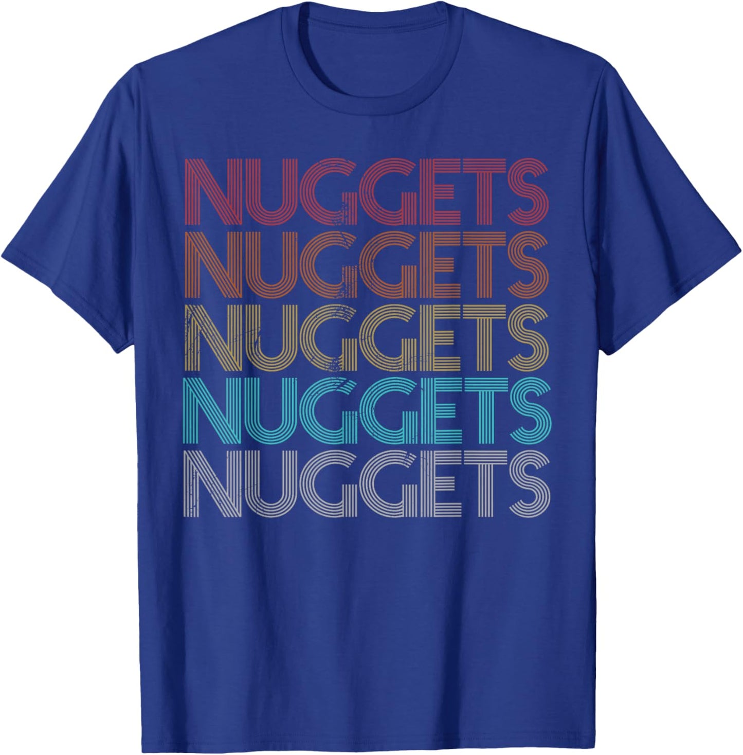 Retro Vintage Nuggets T-Shirt - T-Shirt | Royal
