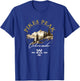 Pikes Peak Retro Vintage Apparel - Pikes Peak Souvenir T-Shirt - T-Shirt | Royal