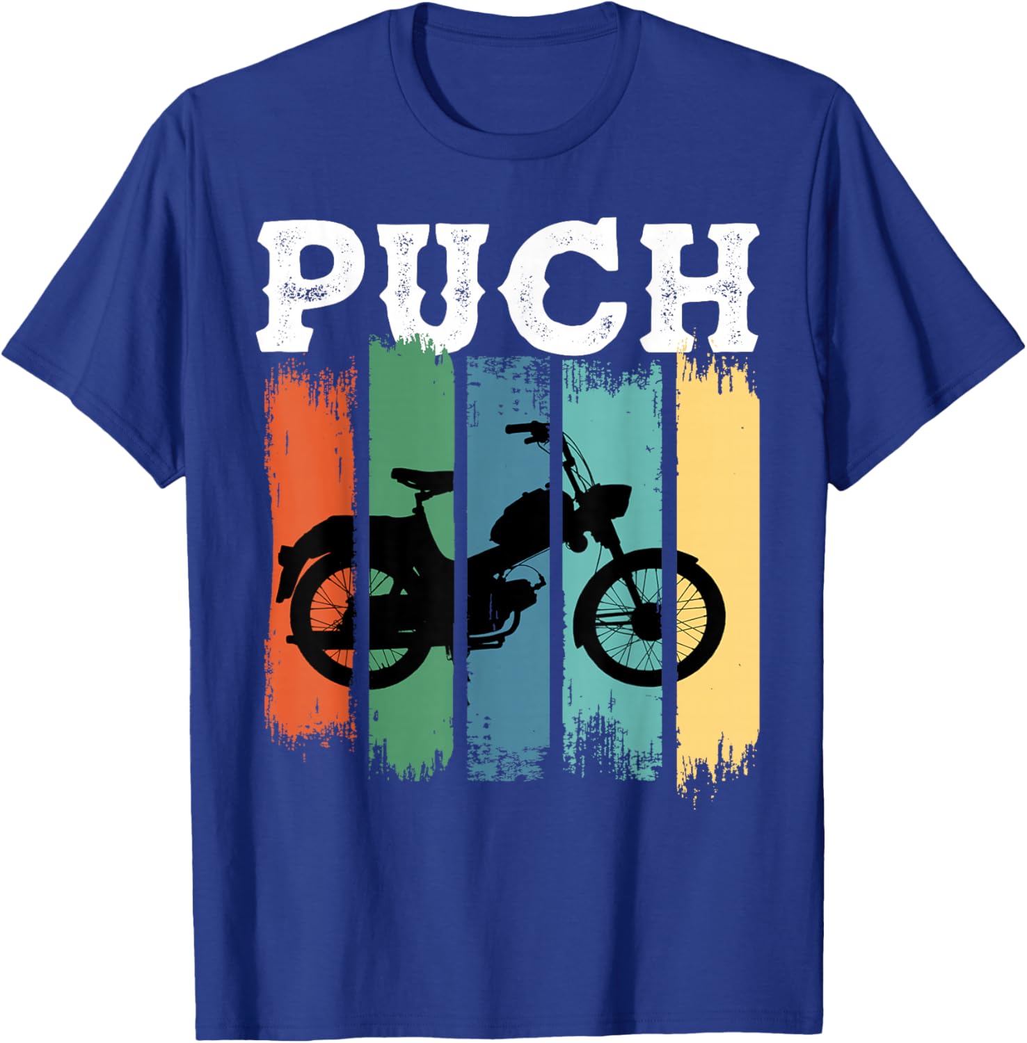 Puch Mofa Retro Klassiker Zweirad Kult Fahrer T-Shirt - T-Shirt | Royal