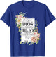 Christians Quote in Spanish Christian Bible Verse Quote T-Shirt - T-Shirt | Royal