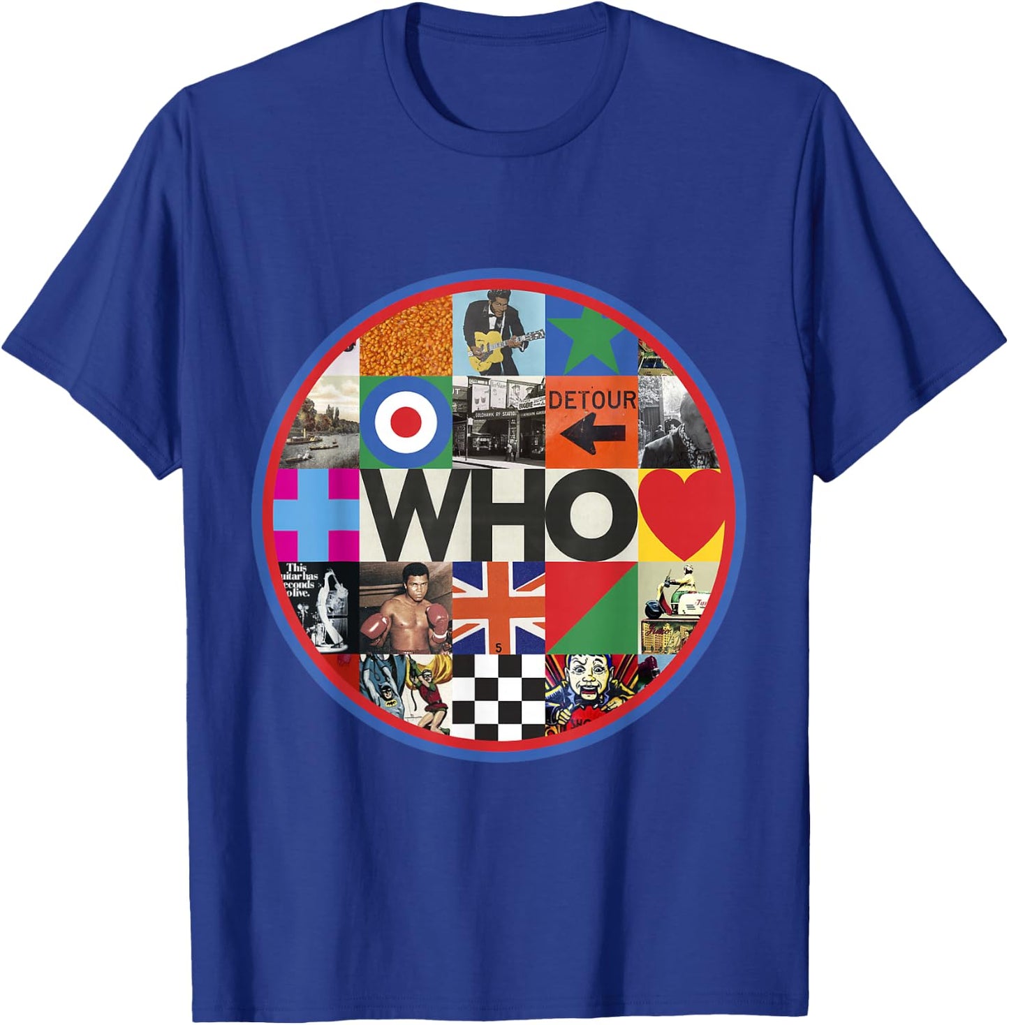 The Who Official 2019 Who Album Cover Circle T-Shirt - T-Shirt | Royal