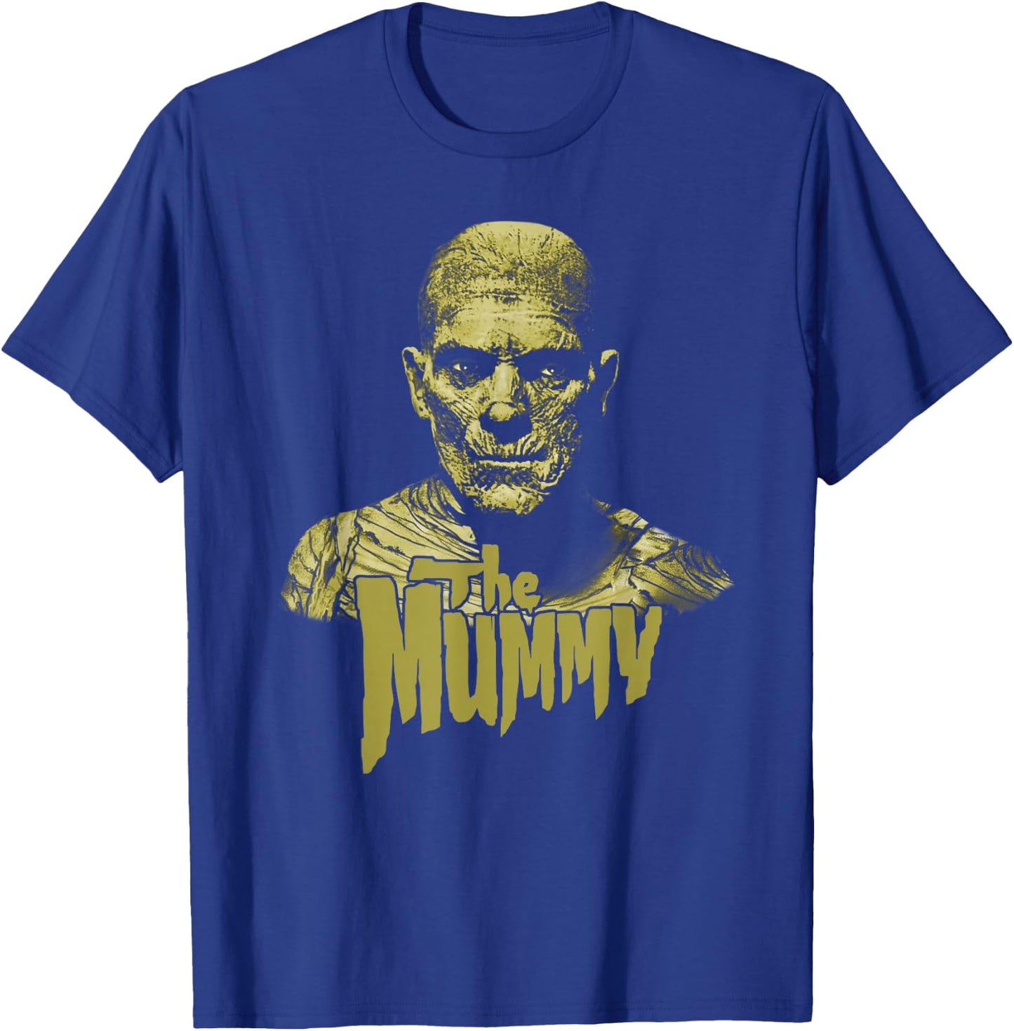 Universal Monsters The Mummy Dark Portrait T-Shirt - T-Shirt | Royal