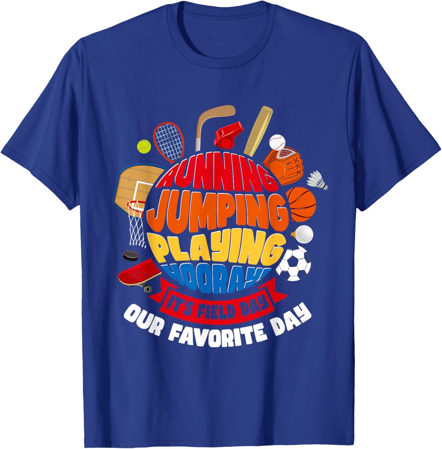 Field Day T-Shirt - T-Shirt | Royal