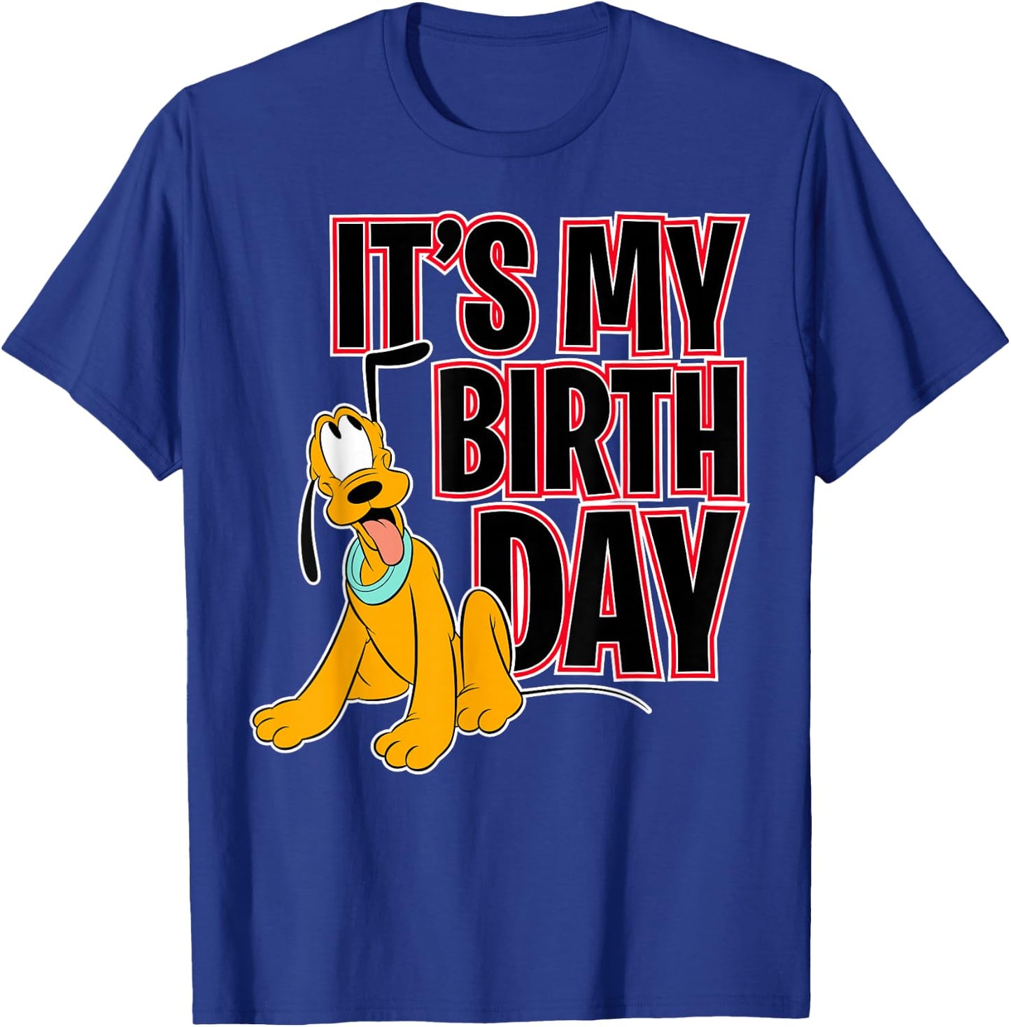 Pluto - Birthday T-Shirt - T-Shirt | Royal
