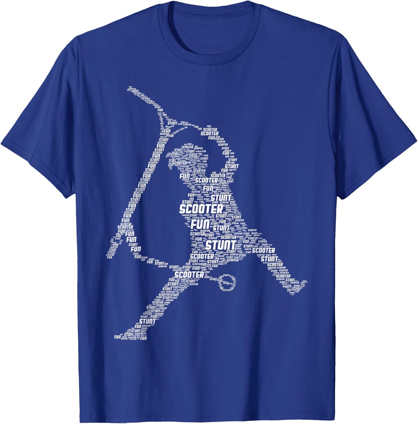 Scooter Tricks E-Scooter Rider Boys Youth Kids T-Shirt - T-Shirt | Royal