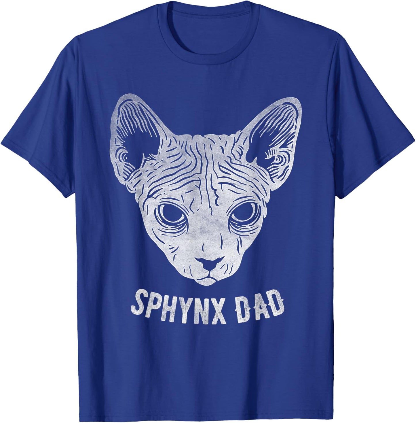 Sphynx Cat Dad Women Girls Kids T-Shirt - T-Shirt | Royal
