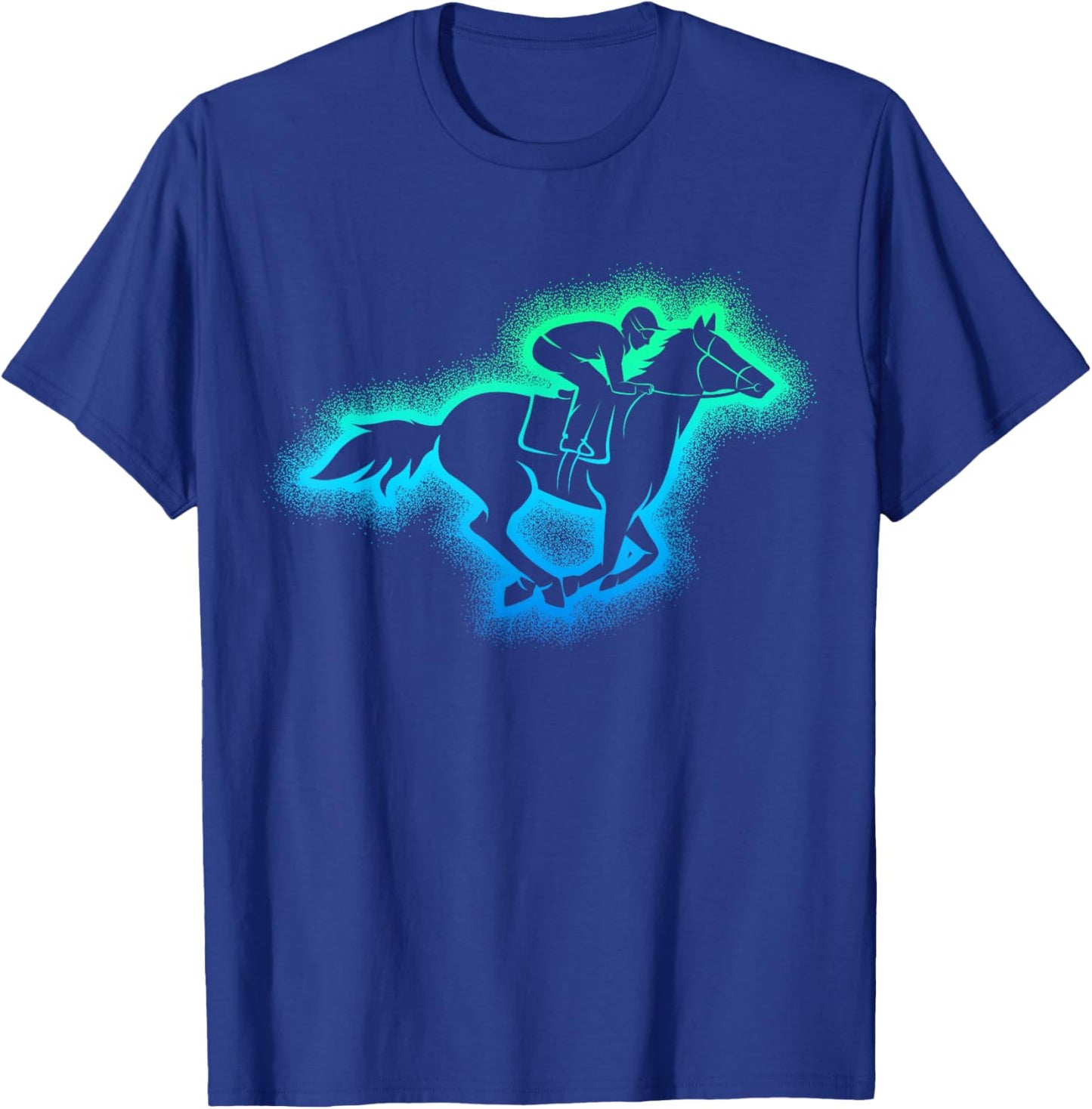 Horse Racing Derby Jockey T-Shirt - T-Shirt | Royal